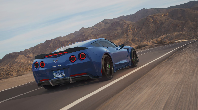 A rendering of the C7 GXE.